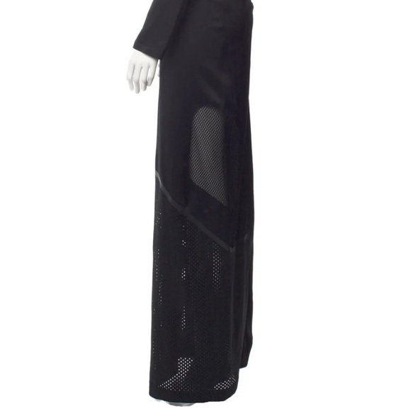 AUTH Alexander Wang Long Silky Dress Gown Black - Picture 6 of 8